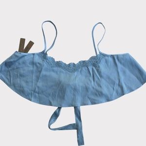 SKIMS BRIDAL SILK SUPER CROPPED CAMI